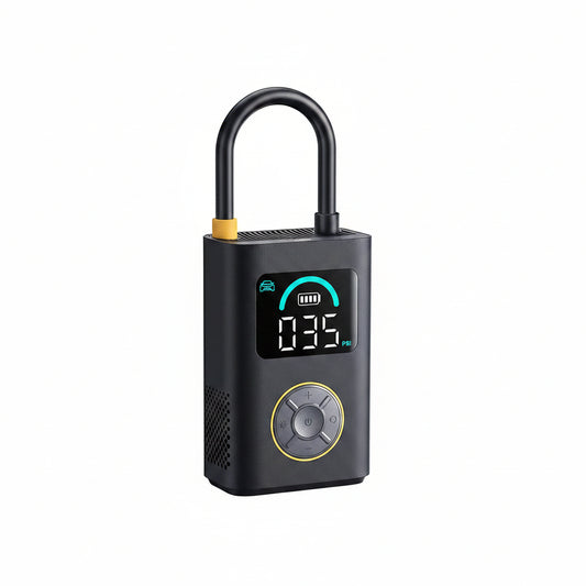 150PSI Cordless Tire Inflator - 35s Fast Fill, Digital Gauge for Car/Moto/Bike/Ball