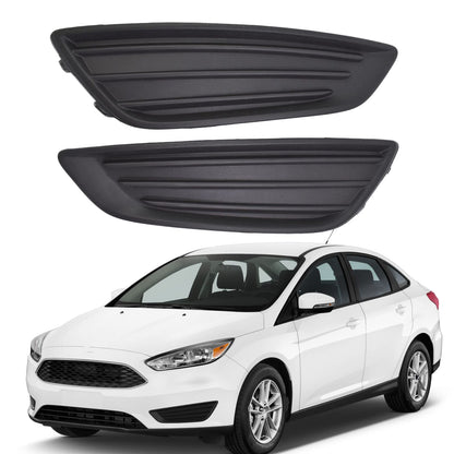 Front Bumper Fog Light Grilles for Focus S/SE 2015-2018