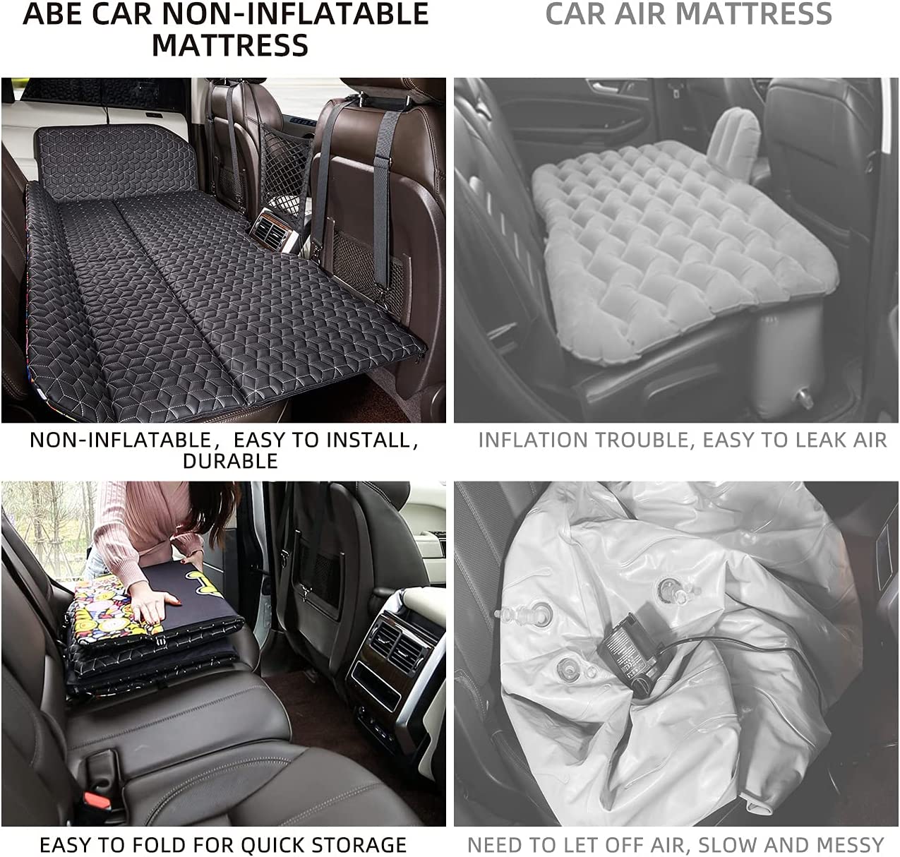 Portable SUV Non-Inflatable Car Mattress