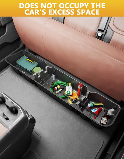 Rear Underseat Storage Box for 2019-2026 Chevy/GMC 1500 & HD - Double/Crew Cab