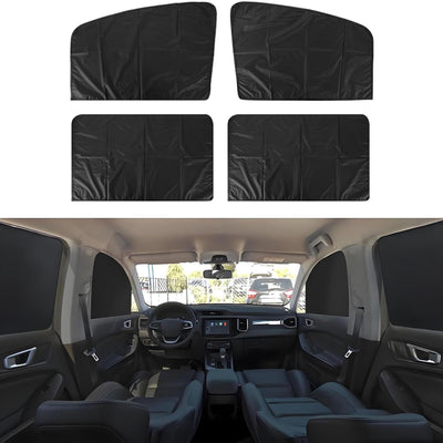Magnetic Car Window Sunshades for Dodge Caravan UV Protection