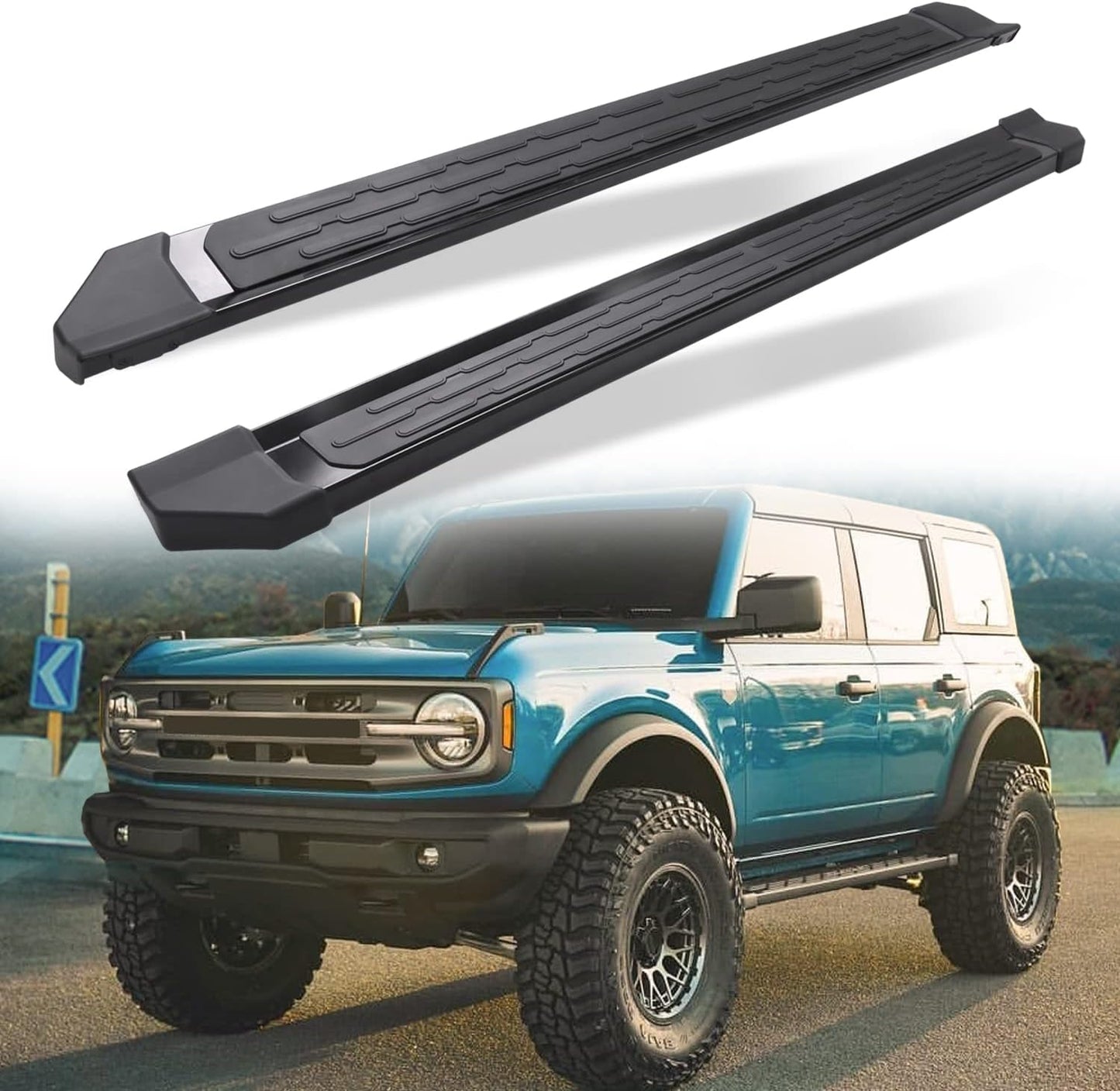 Running Board Fit for Ford Bronco 4Door 2021 2022 2023
