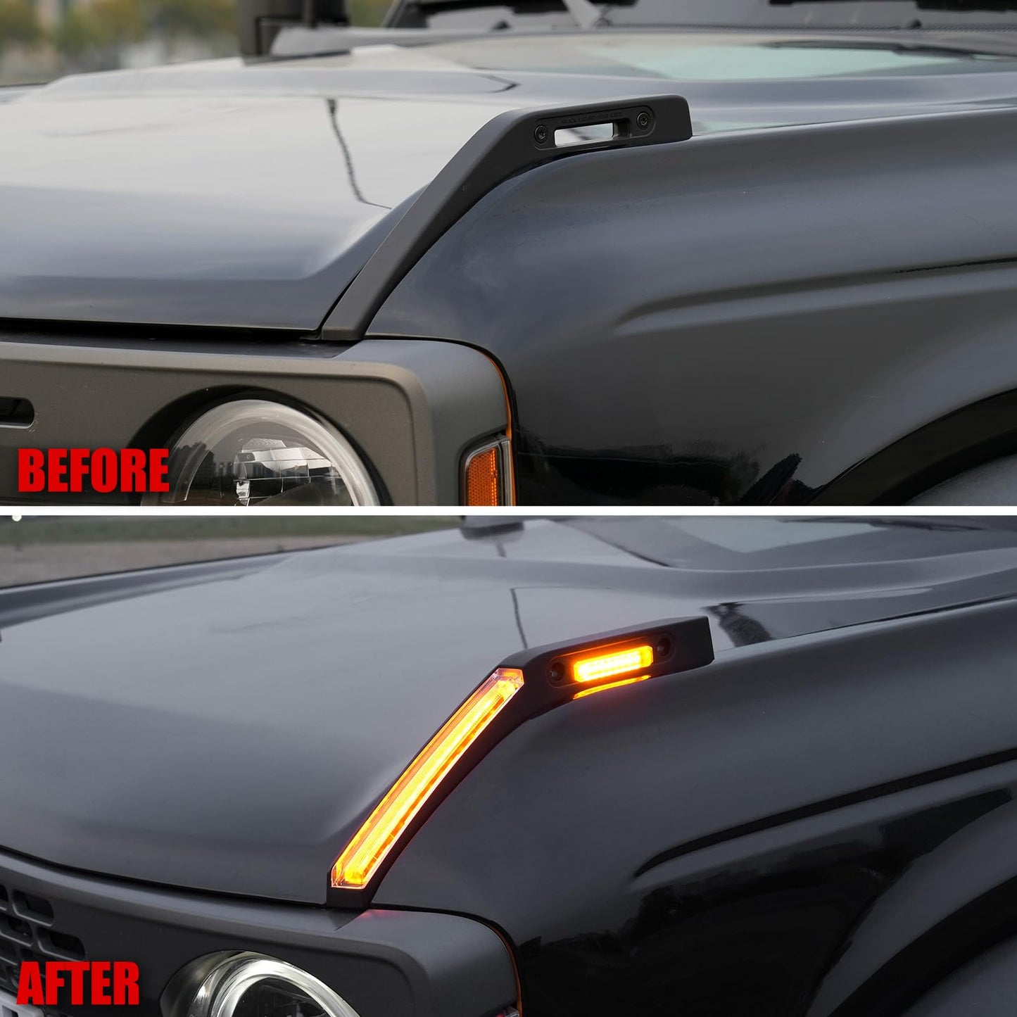 Bronco Trail Sight Lights with Built-In Side Markers