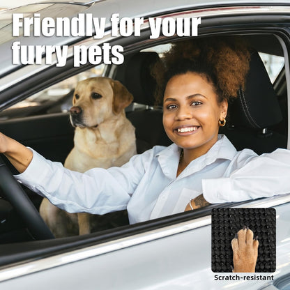 Ventilated Car Seat Cushion with 2 Fans, 3-Speed Cooling, Universal Fit