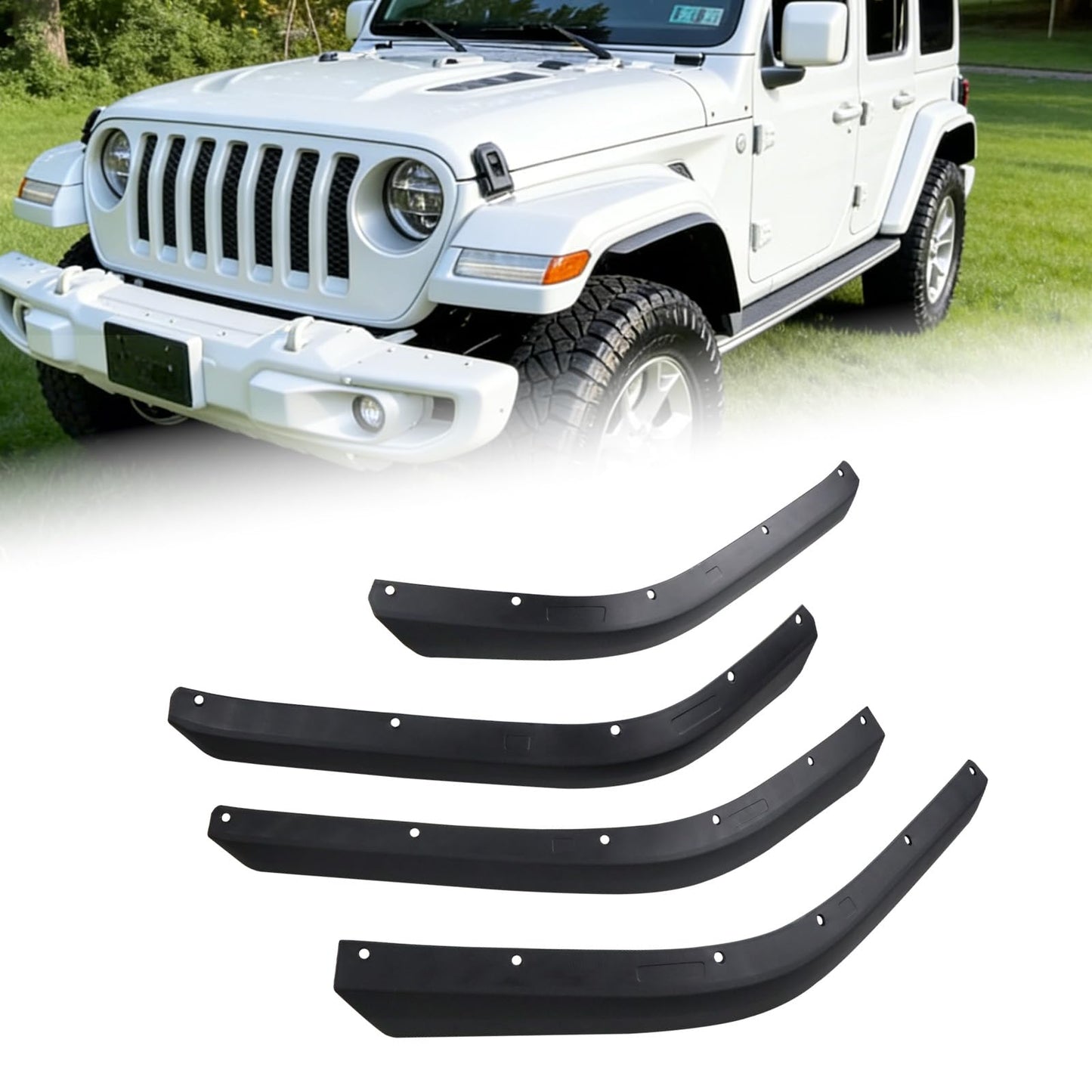 Jeep Wrangler JL/JLU Fender Flare Extensions