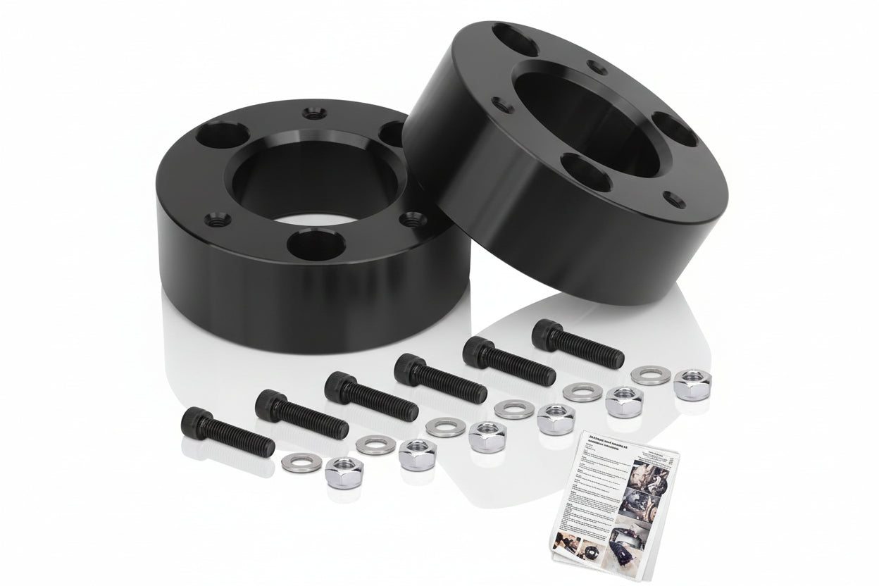 3" Front Leveling Kit for 2004-2026 Ford F-150 & Expedition - Aluminum Forged Spacers