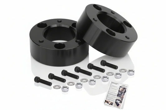 3" Front Leveling Kit for 2004-2026 Ford F-150 & Expedition - Aluminum Forged Spacers