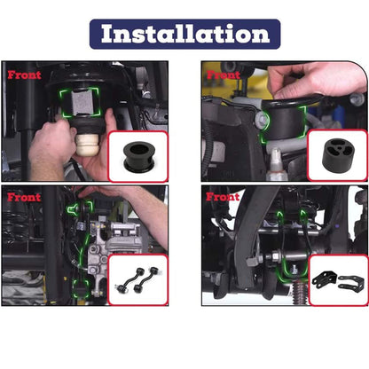 2.5" Lift & Leveling Kit for Jeep Wrangler JL (2018-2023) - Complete Suspension System