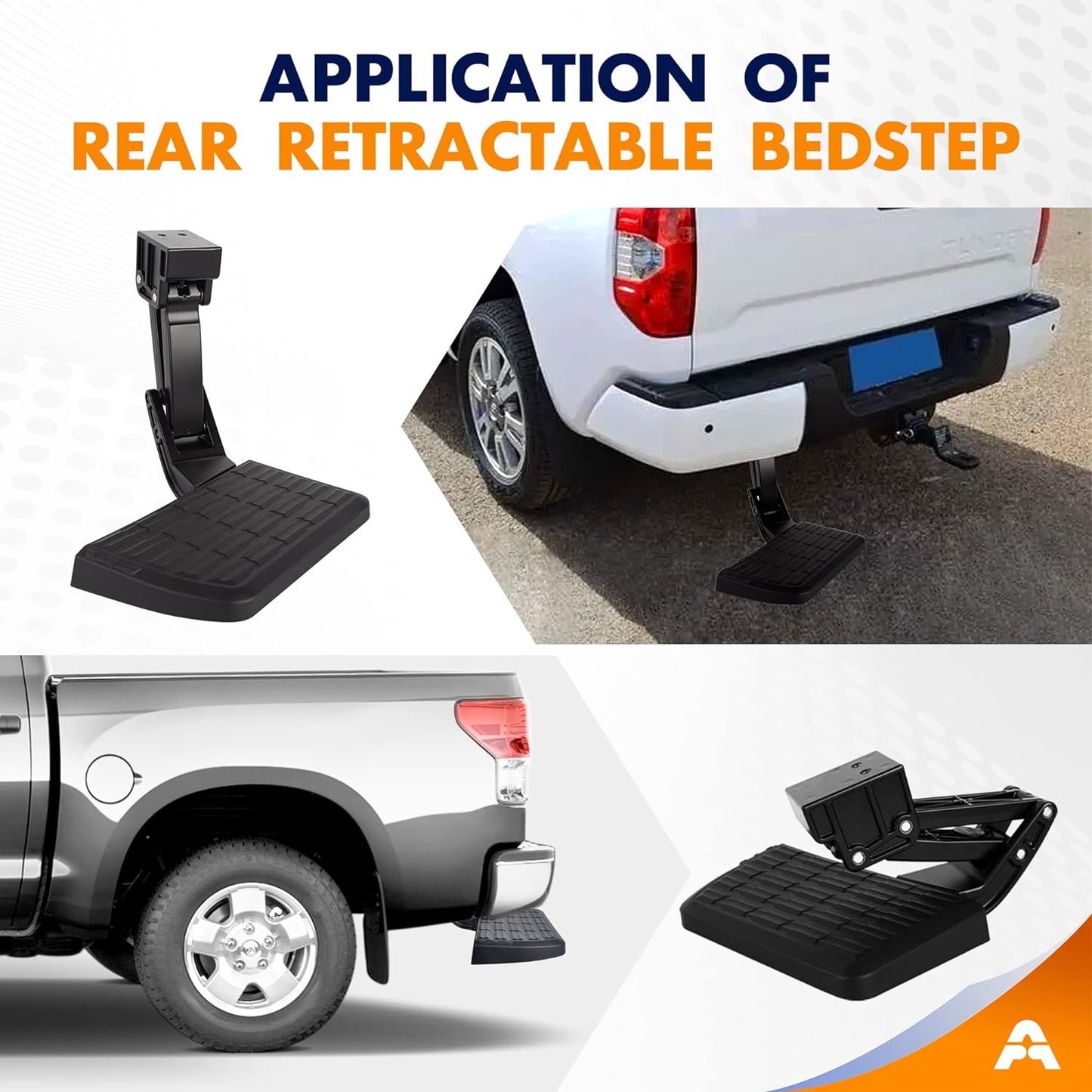 Rear Bed Step Tailgate Bedstep for Toyota Tacoma 2012-2023