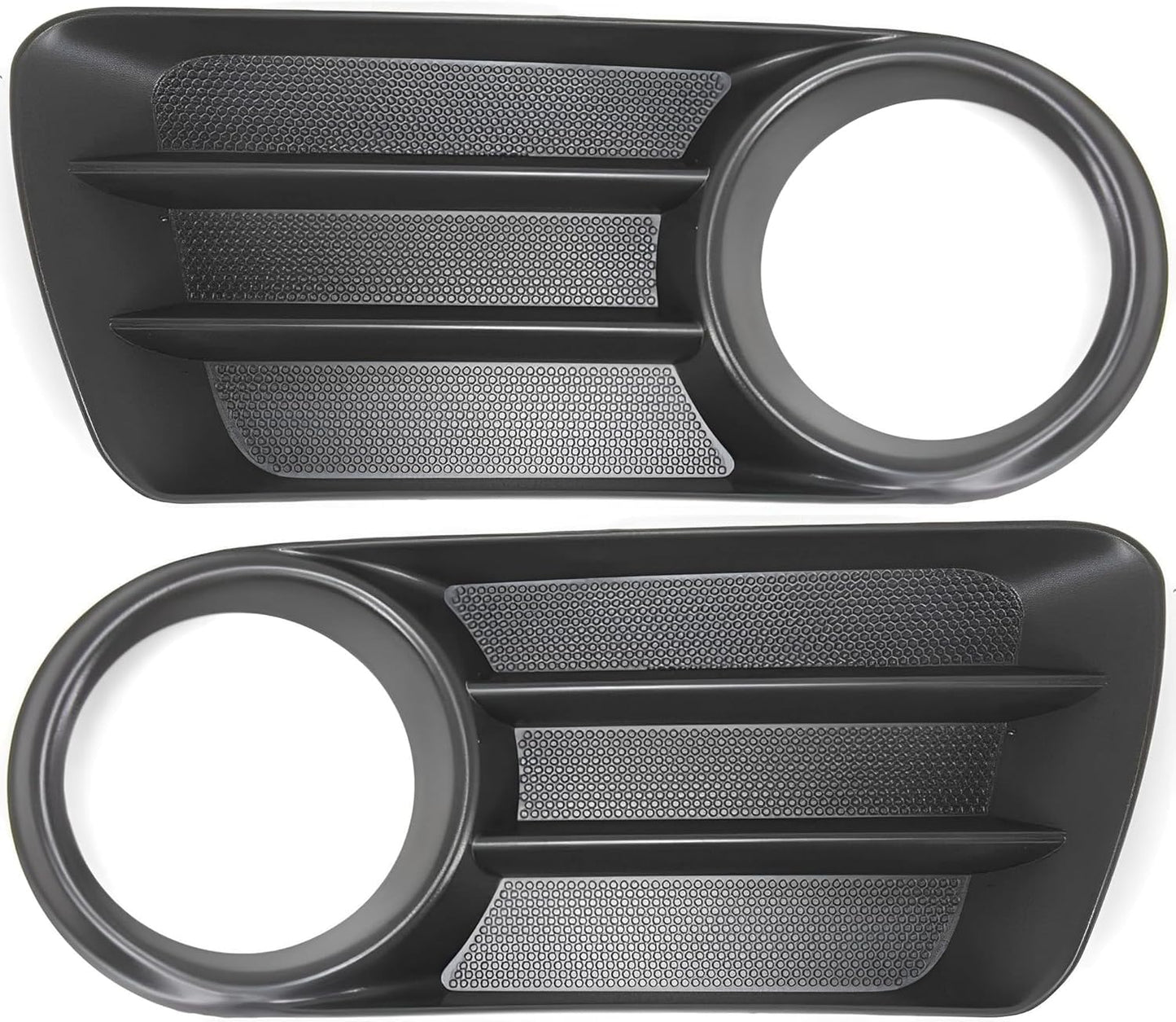 Ford Explorer Fog Light Bezel Pair, Black Textured