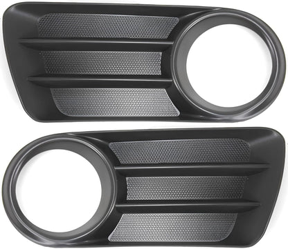 Ford Explorer Fog Light Bezel Pair, Black Textured