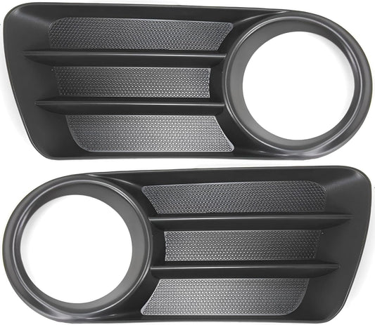 Ford Explorer Fog Light Bezel Pair, Black Textured