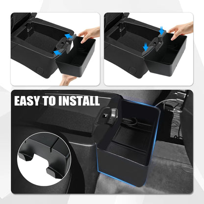 Hanging Console Organizer Box for 2019-2026 Chevy/GMC 1500 & HD - Split-Bench Seat Only