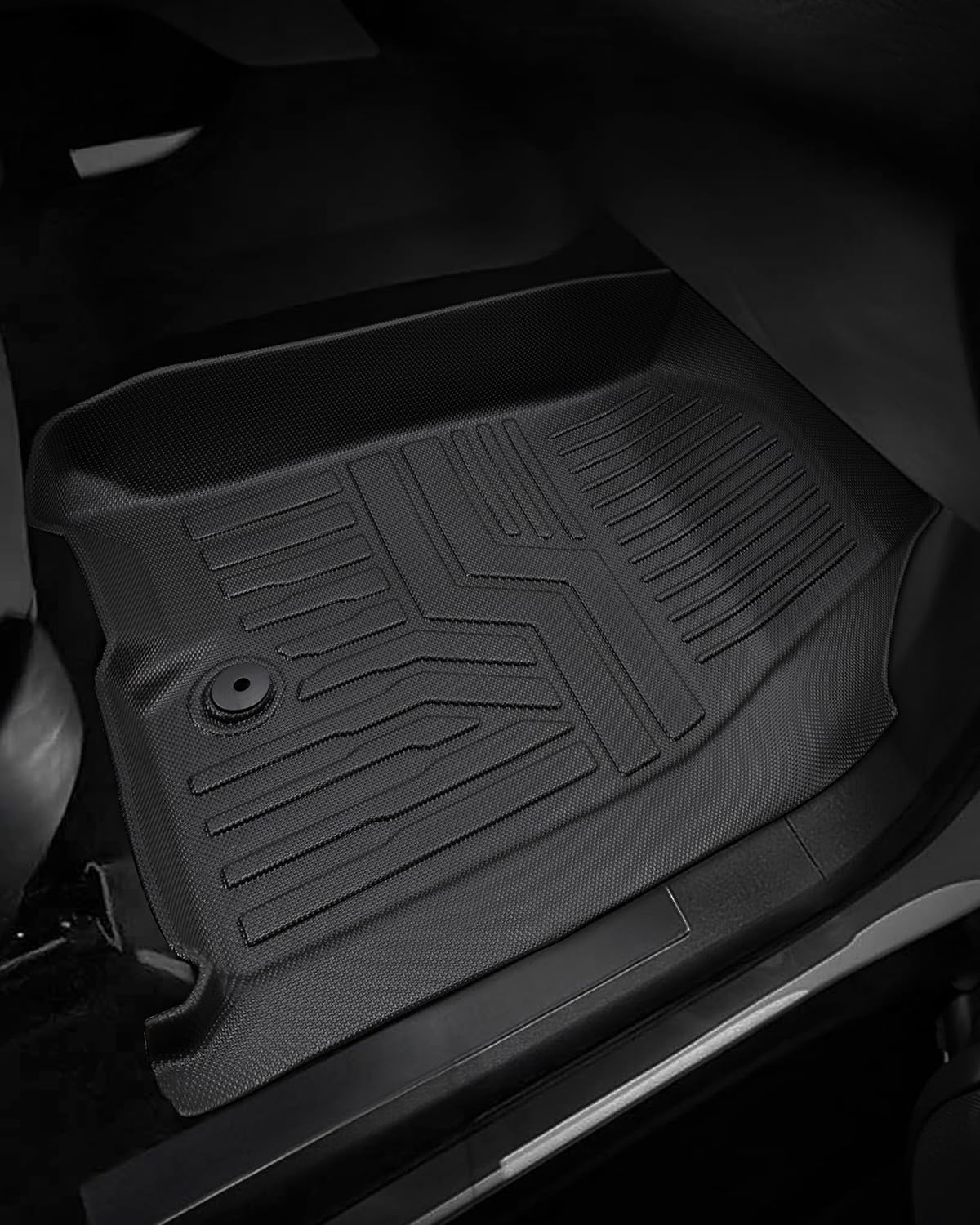 Liner Master® Floor Mats 3 Row Cargo & Liner Set for Chevrolet Tahoe for GMC Yukon 2024 2023 2022 2021 Only Custom Fit with 2nd Row Bucket Seats All Weather TPE Floor Liners Heavy Duty Accessories