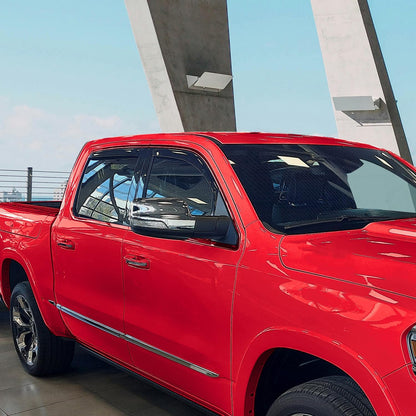 In-Channel Rain Guards (4-PCS) for 2019-2026 Ram 1500 Crew Cab - Window Deflectors, 220159