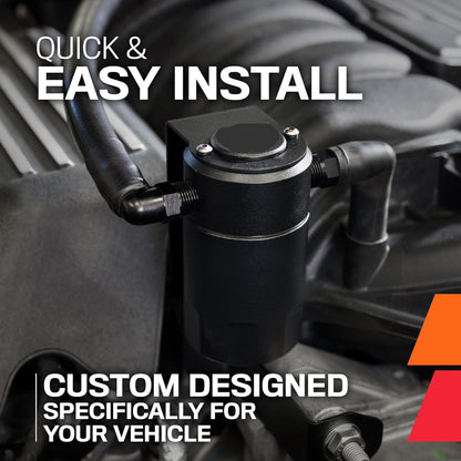 Air Oil Separator (Catch Can) for 2011-2023 Ford F-150 & Raptor - Blowby Protection