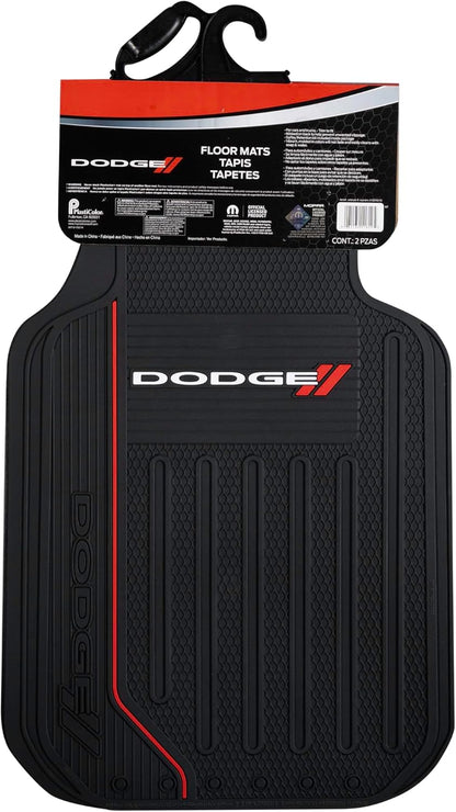 Elite 'Dodge' Floor Mat Set (4-PCS) - Black