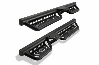 Two-Stair Heavy-Duty Running Boards for 2021-2026 Ford Bronco 4-Door - Rock Slider Nerf Bars