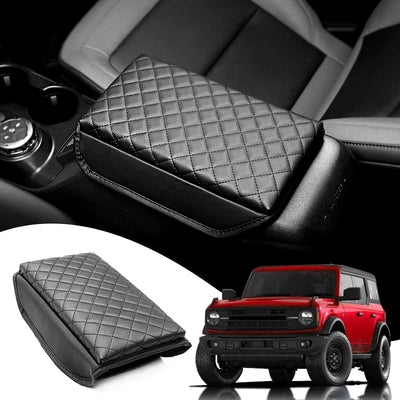 2/4-Door Waterproof Center Console Cover for Ford Bronco Accessories 2021 - 2024