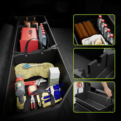 Upgraded Rear Underseat Storage Box for 2015-2026 Ford F-150 SuperCrew & 2017-2026 Super Duty Crew Cab