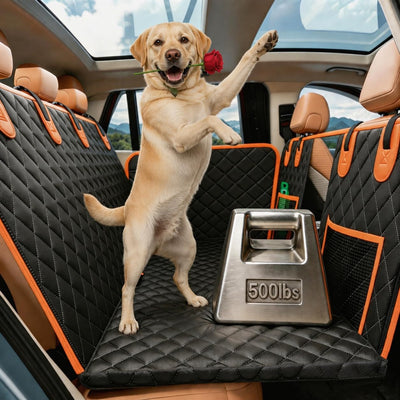Waterproof Nonslip Dog Hammock, 52" Back Seat