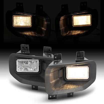 Ford F-150 Front Bumper Fog Lights with Bulbs, Clear Lens