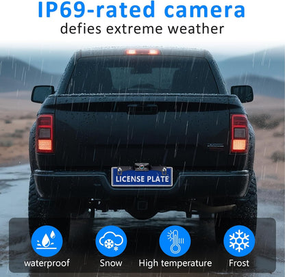 7-Inch Wireless Backup Camera for Truck ,Pickup, Trailer, Cars - OHMU