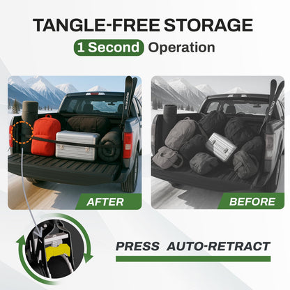 Retractable Ratchet Straps for Ford F-Series (2015-2026)