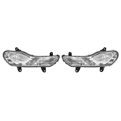 Clear Lens Front Bumper Fog Lamps for 2013-2016 Ford Escape Kuga