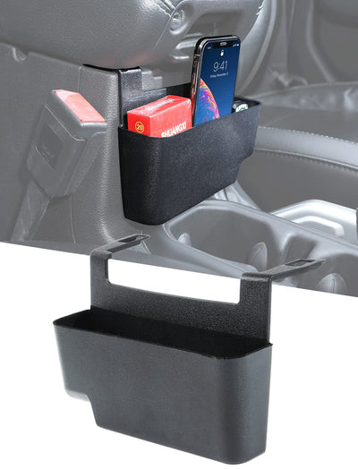 Hanging Center Console Organizer for 2018-2025 Jeep Wrangler JL & Gladiator JT (Black)
