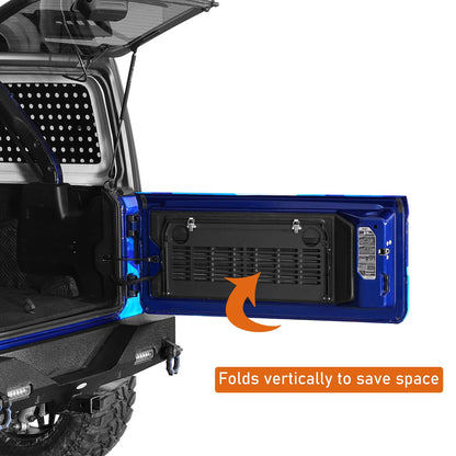 Wrangler JL Tailgate Table for Jeep JLU, Outdoor Trunk Organizer