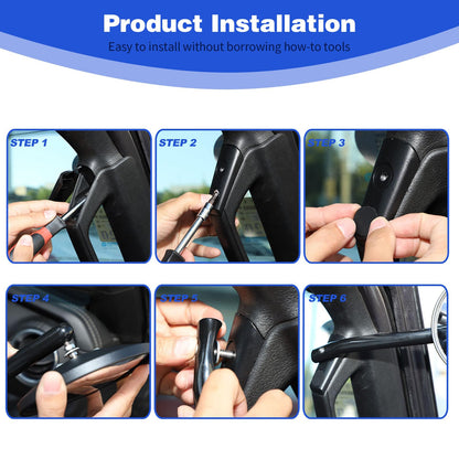 Wider View Door Off Mirrors for Jeep JL/JT