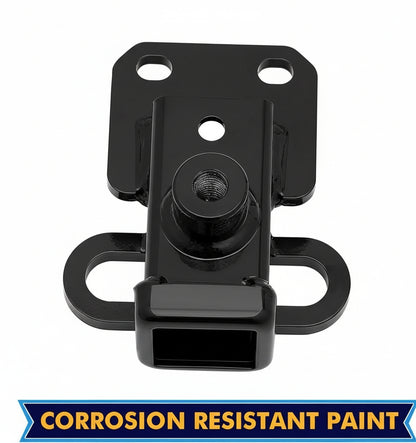 Trailer Hitch for Dodge Ram 1500(2019-2024), 2-inch Hitch Receiver with Bolts, Tow Hitch with Anti-Rust Gloss Powder Coat, Black Trailer Hitch Kit