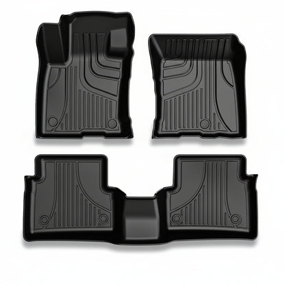 Floor Mats for 2021-2026 Ford Bronco Sport - 1st & 2nd Row, All-Weather Protection
