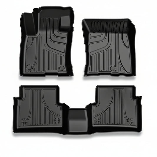 Floor Mats for 2021-2026 Ford Bronco Sport - 1st & 2nd Row, All-Weather Protection