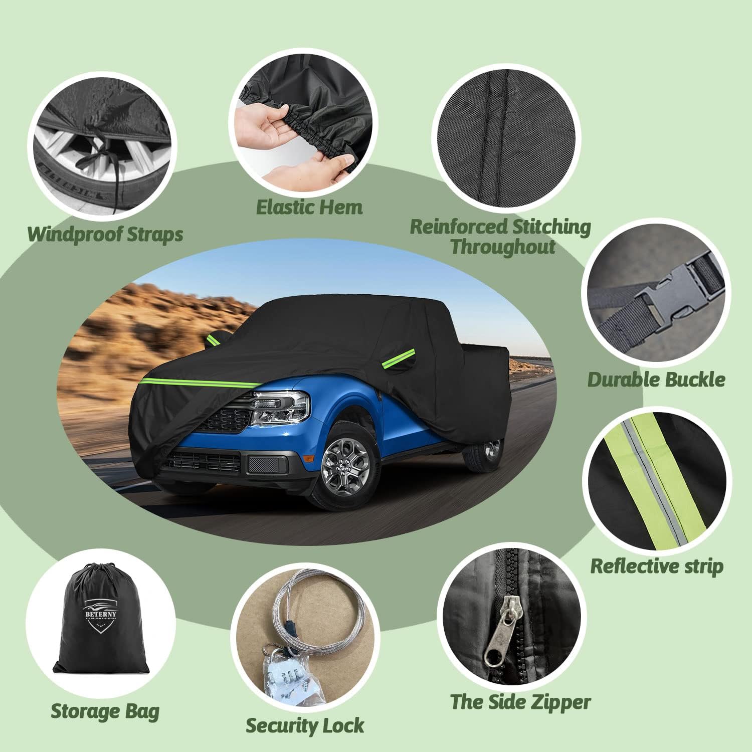 Truck Car Cover for 2021-2023 Ford Maverick - OHMU