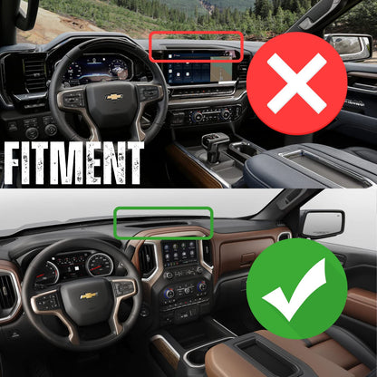Phone Holder Compatible with 2019+ Chevrolet Silverado GMC Sierra - OHMU