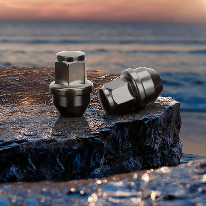 Dynofit 14x1.5 OEM Lug Nuts for F150 2015-2024, 24pcs One-piece Stock Lugnuts Compatible with Ford Expedition F-150 Lincoln Navigator 2016-2018/2019-2024, 14mmx1.5 Factory Tuner Nuts Replace OE#611008