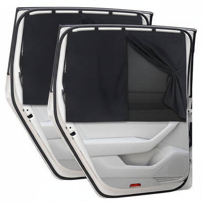 Magnetic Car Window Shades for Dodge Grand Caravan, Double Layer Sunshade