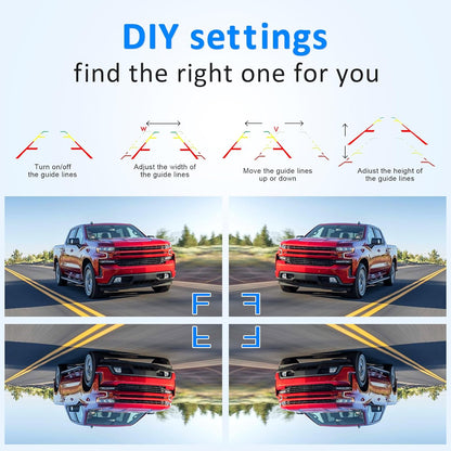 7-Inch Wireless Backup Camera for Truck ,Pickup, Trailer, Cars - OHMU