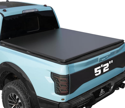 Upgraded 5.2 ft Truck Bed Tonneau Cover for Chevy Colorado & GMC Canyon 2015- 2023