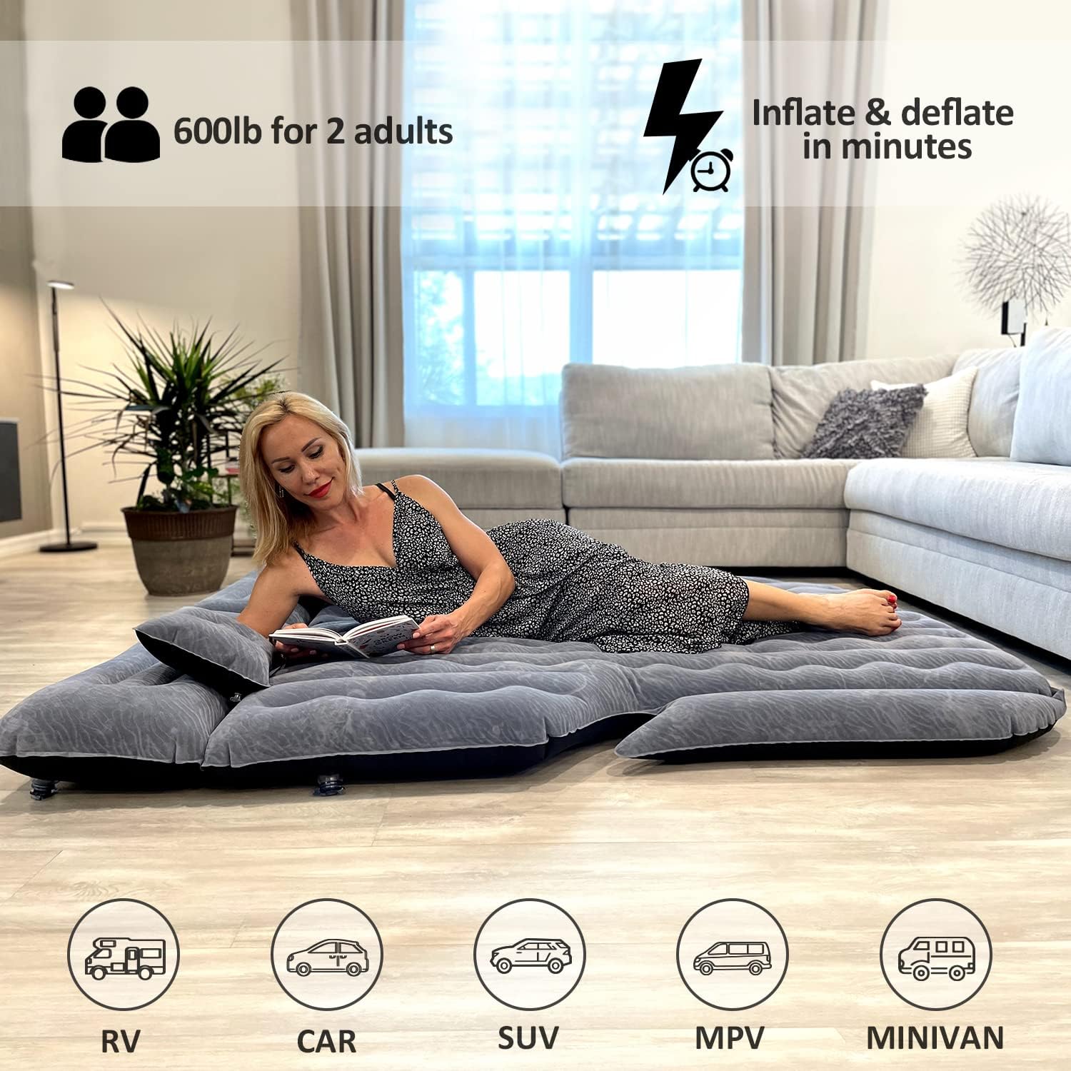 2023 Upgraded SUV Air Mattress Car Air Mattress - OHMU