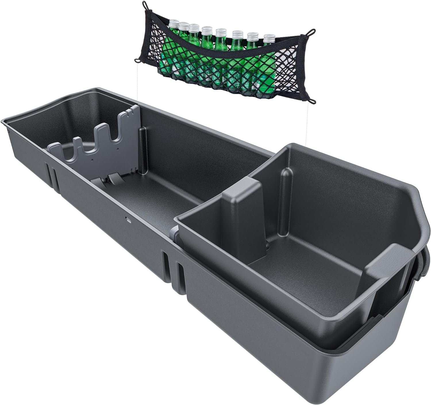 Underseat Storage Compatible with 2015-2024 F-150 F250 F350 F450 F550 - OHMU