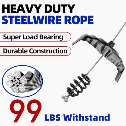 Spare Tire Winch Hoist for 2001-2020 Chevy/GMC/Cadillac Full-Size SUVs - Replaces 924-517/22968178/25974845