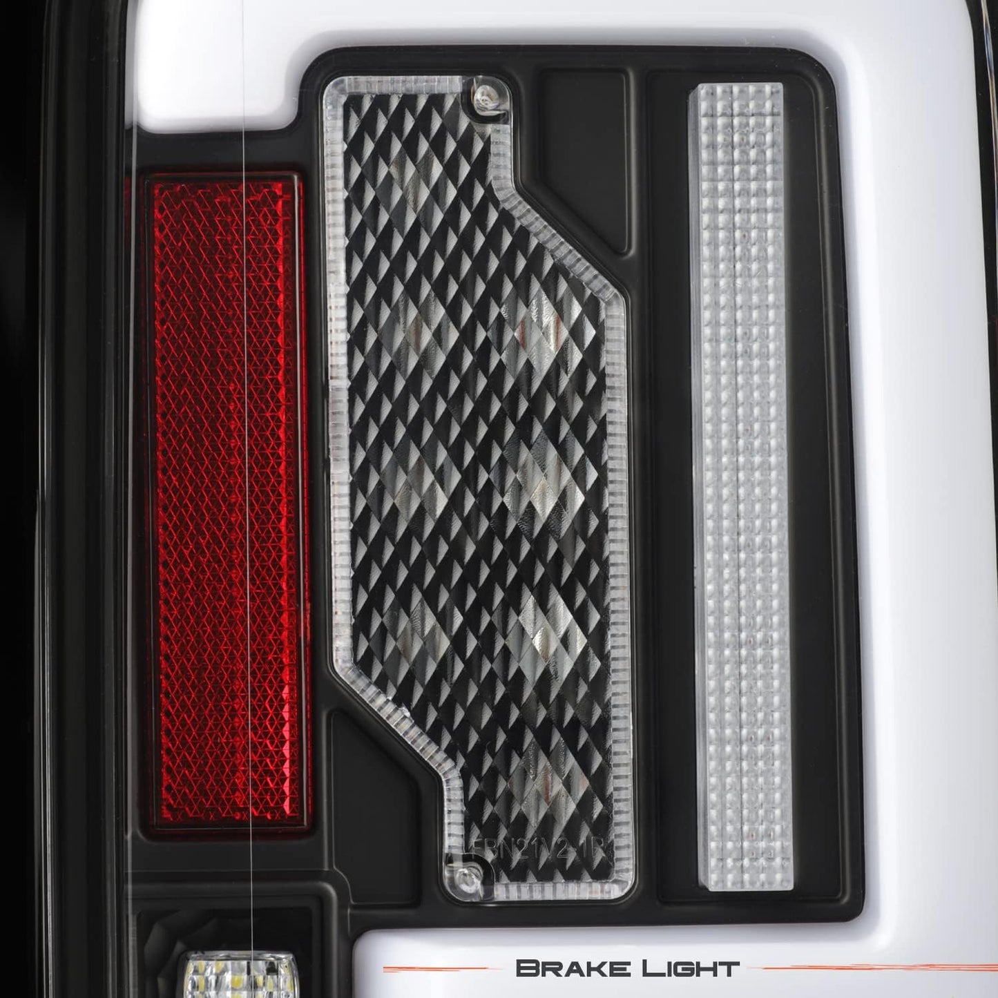 AKKON - Fit 2021-2024 Ford Bronco 21-23 Factory [Halogen Bulb Model] LED Tail Lights Rear Brake Lamp Replacement Pair/Set