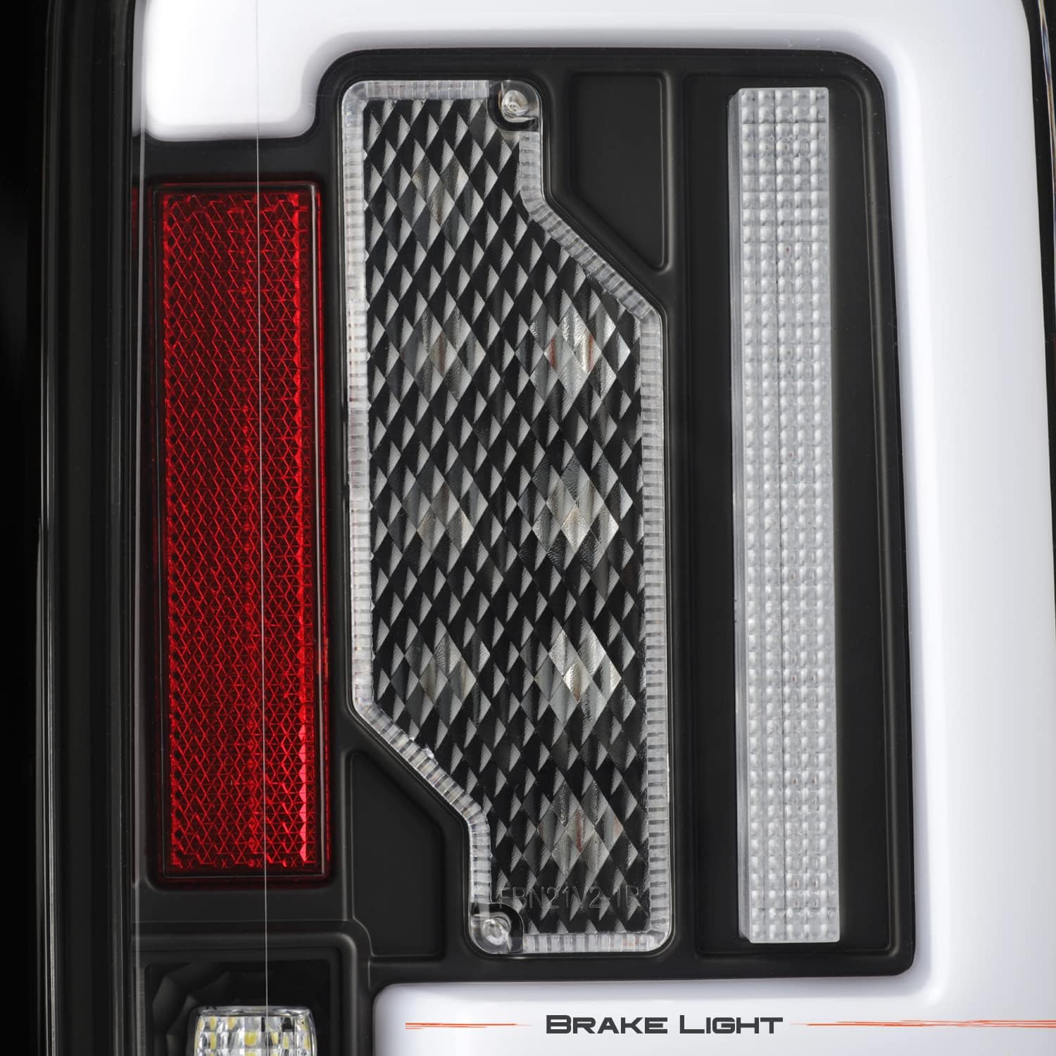 AKKON - Fit 2021-2024 Ford Bronco 21-23 Factory [Halogen Bulb Model] LED Tail Lights Rear Brake Lamp Replacement Pair/Set