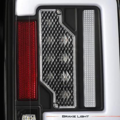 AKKON - Fit 2021-2024 Ford Bronco 21-23 Factory [Halogen Bulb Model] LED Tail Lights Rear Brake Lamp Replacement Pair/Set
