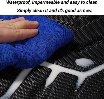 TPE Floor Liners for 2019-2025 Chevy/GMC 1500 & 2020-2025 HD Crew Cab (2nd Row w/Under-Seat Storage)