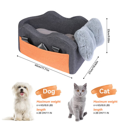 Dog Console Booster Seat for Small Pets