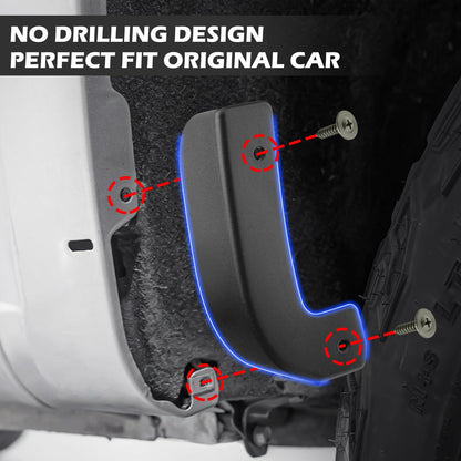Mud Flap Delete Kit for 2019-2026 Chevy Silverado 1500